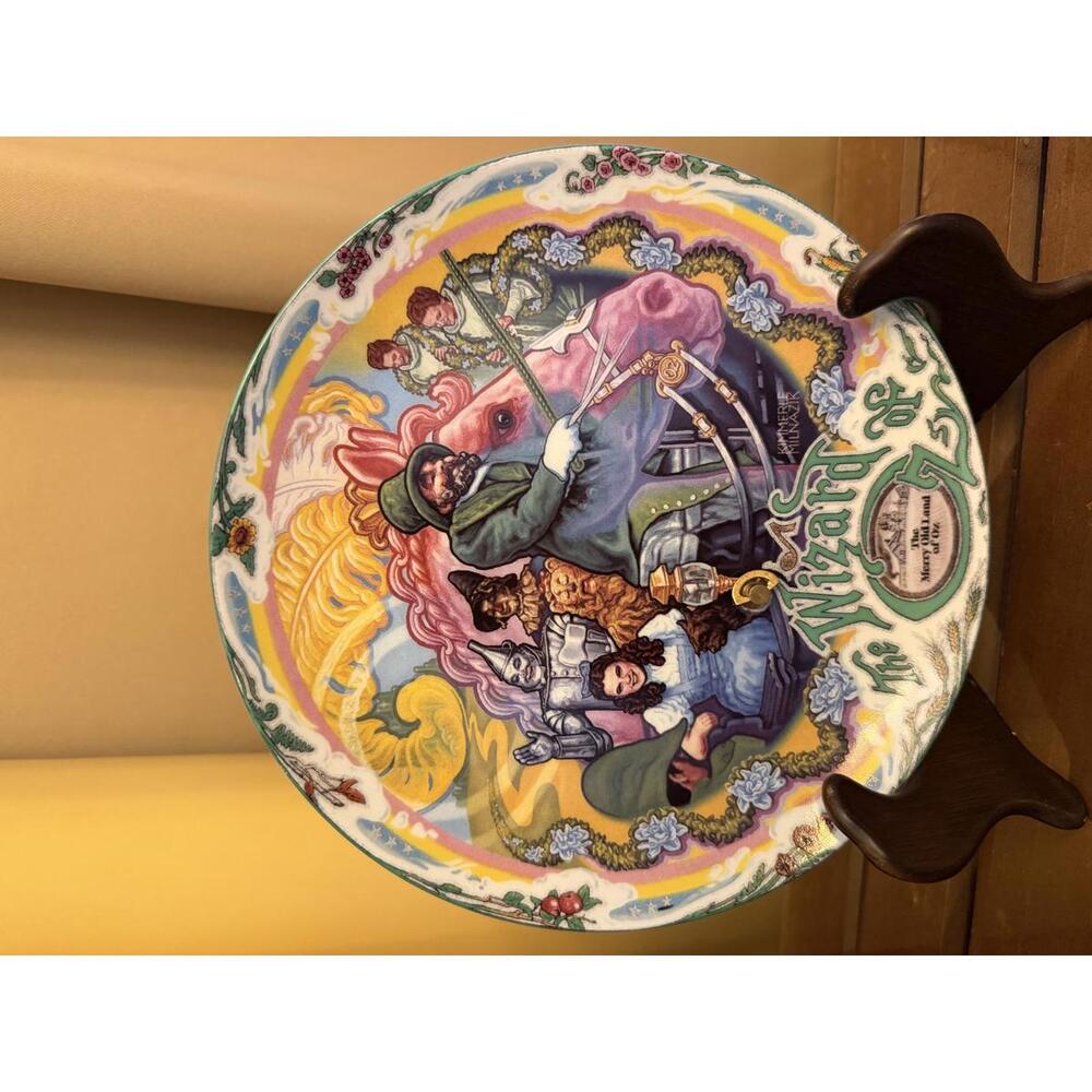 The‎ Merry Old Land of Oz by Kimmerie Milnazik 1994 Plate